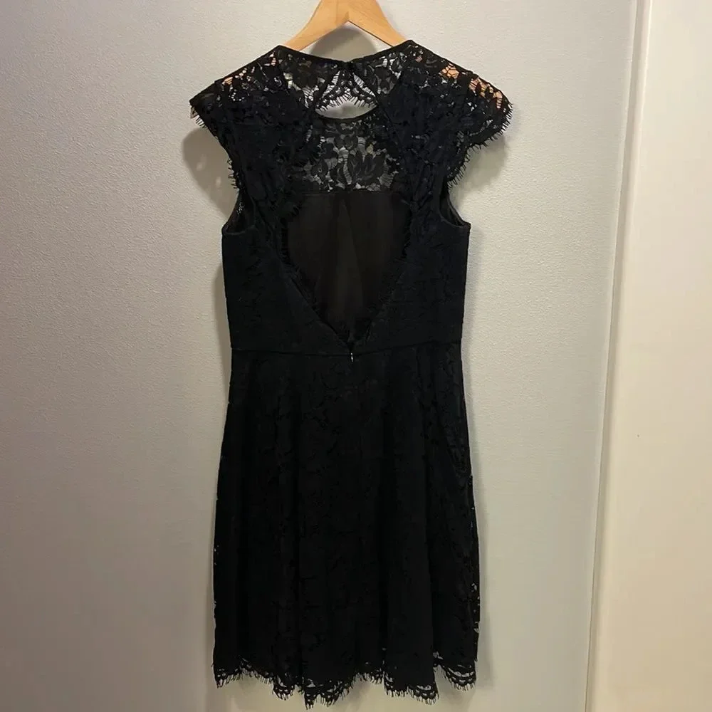 Kate Spade black lace dress